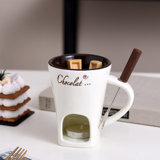 Ceramic Chocolate Cup Hot Pot Stove